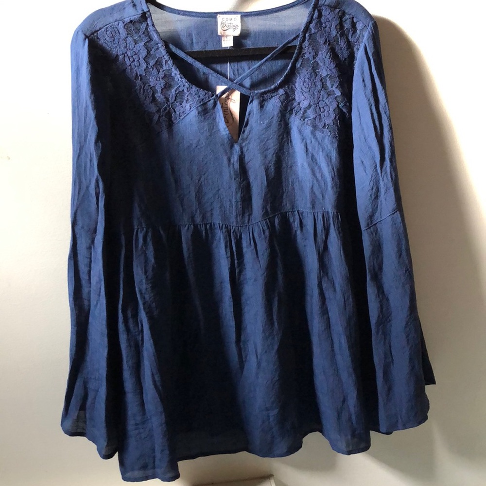NWT blue top! (3/$9!)
